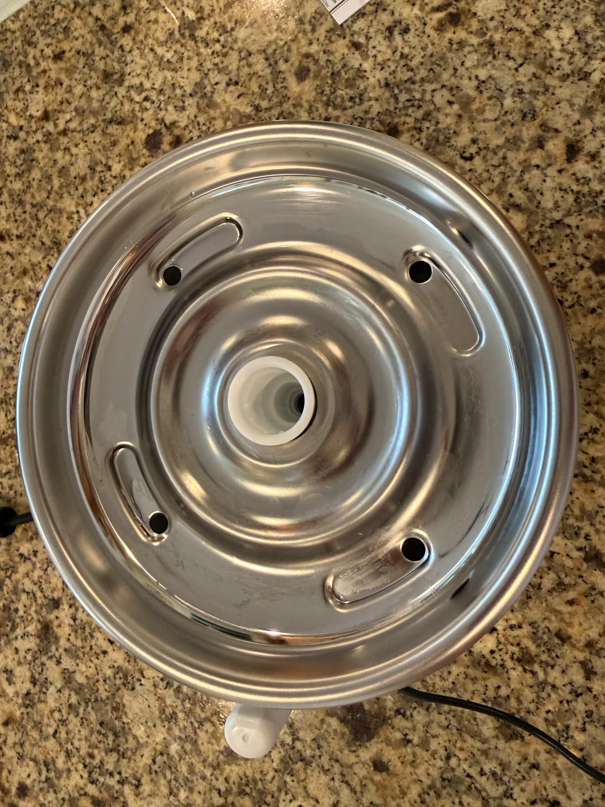 Catit Fresh & Clear Stainless Steel Cat Water Fountain, 50023 customer photo 1