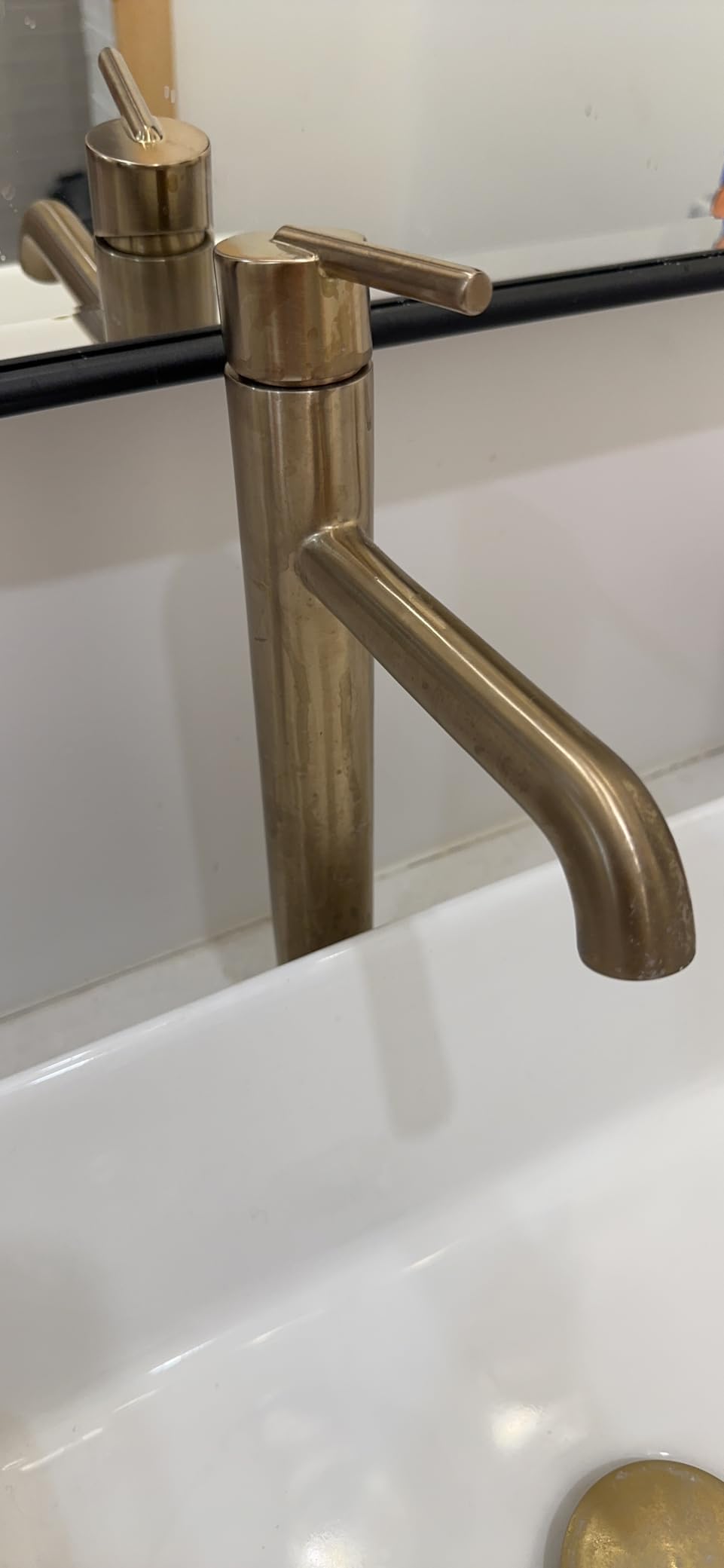 Delta Trinsic Vessel Sink Brushed Nickel Bathroom Faucet 1 Hole, Single Hole Bathroom Sink Faucet for Vanity, Stainless 759-SS-DST customer photo 2