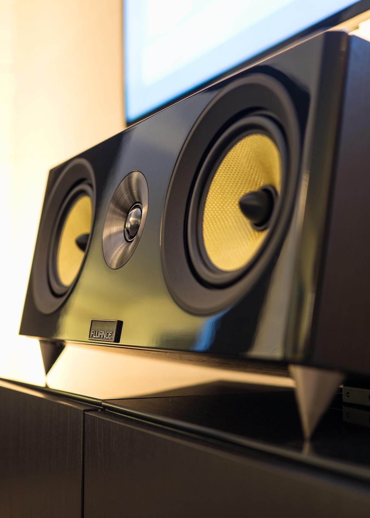 Signature HiFi 2-Way Center Channel Speaker for Enhanced Dialogue and Vocals in Home Theater Surround Sound Systems - Black Ash (HFC) customer photo 1