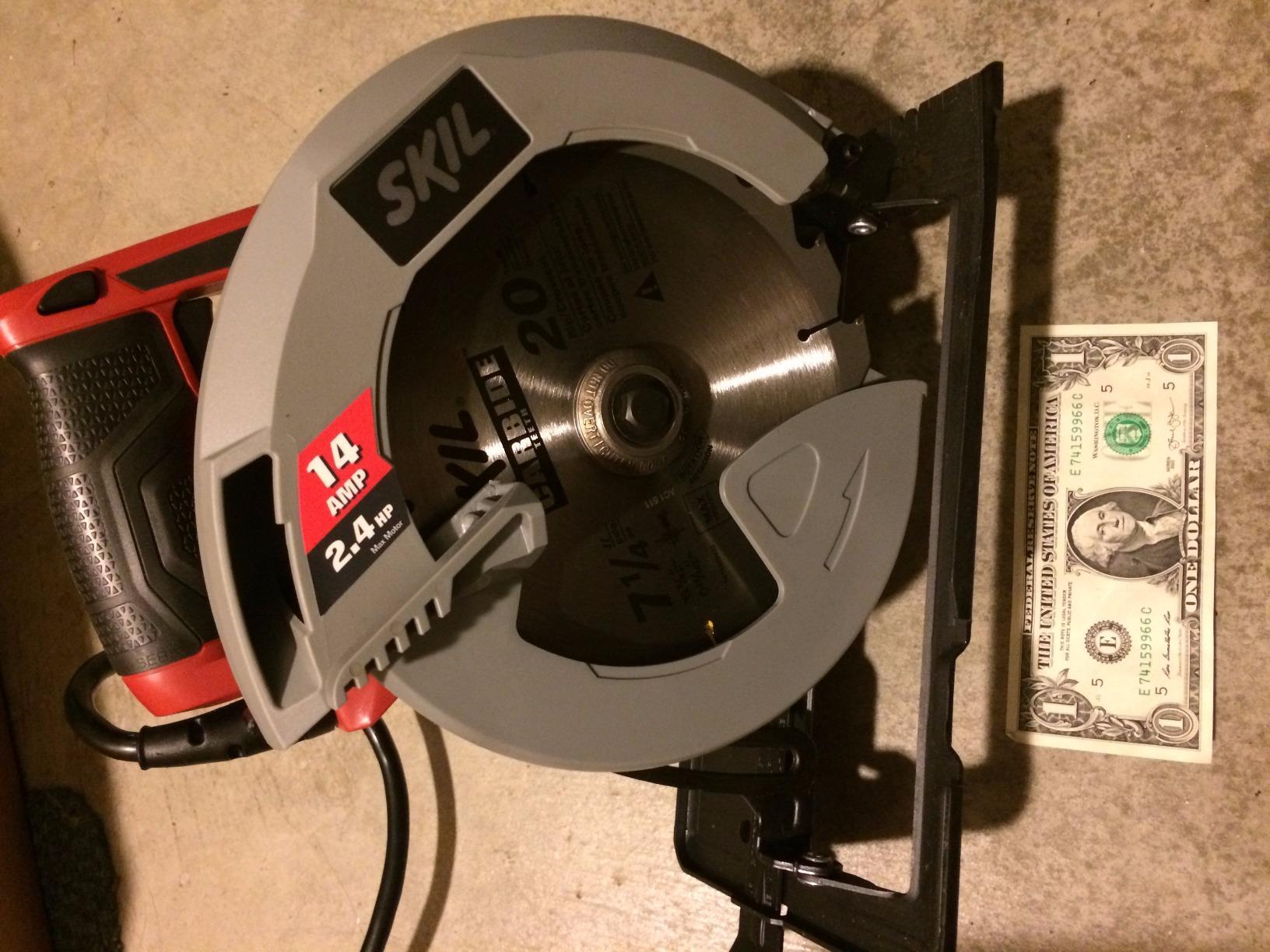 SKIL 14 Amp 7-1/4-Inch Circular Saw - 5180-01 customer photo 1