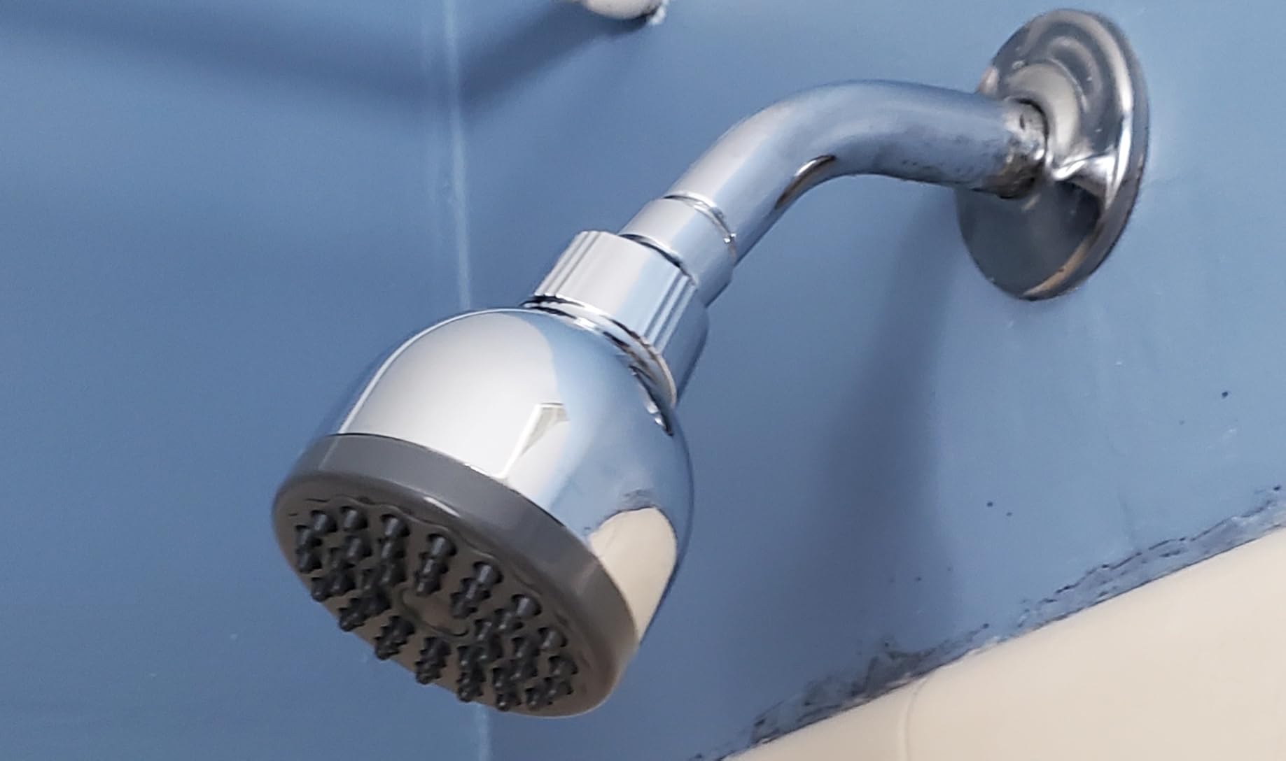 High Pressure Shower Head - 2.5 GPM - Polished Chrome | Best 3 Inch Wall Mount Bathroom Showerhead For Boosting Low Flow With Anti-Clog Nozzles, Adjustable Brass Ball Joint (Amazon's Choice) customer photo 2