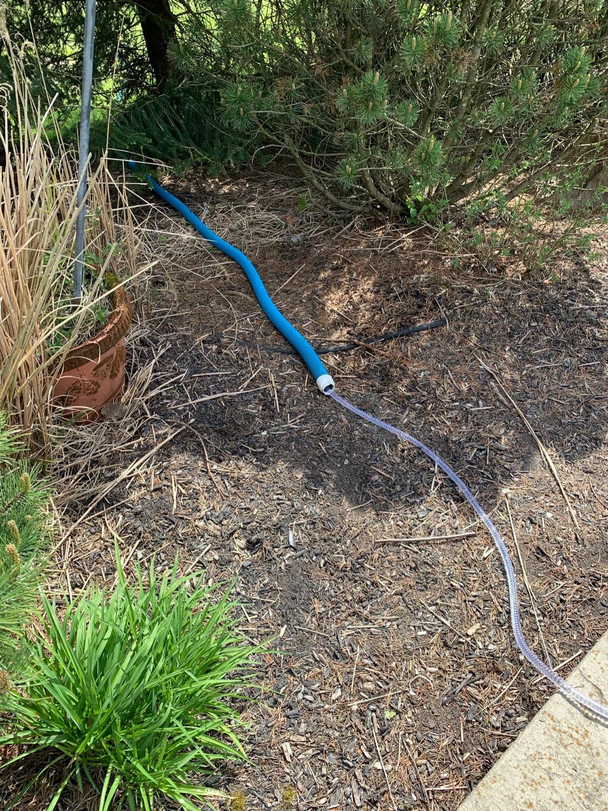 Pool Cover Pump - 75W 10 GPM 120V - 16 ft Hose - ABS Plastic | Submersible Design, Flat Base For Shallow Water, Manual Shut Off, 16 ft Power Cord, 4 x 5 x 4 in, For Spas And Ponds customer photo 1
