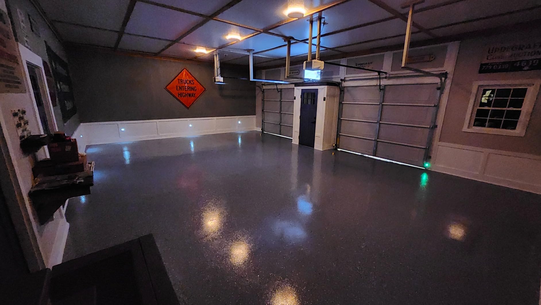 Rust-Oleum EpoxyShield High Gloss Clear Garage Floor Coating Kit | Epoxy Garage Floor System, Hot Tire And Chemical Resistant, Professional Top Coat, 2.5 Car customer photo 1