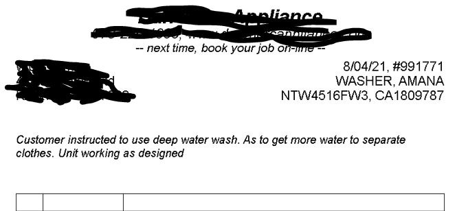 Amana NTW4516FW 3.5 Cu. Ft. White Top Load Washer customer photo 1