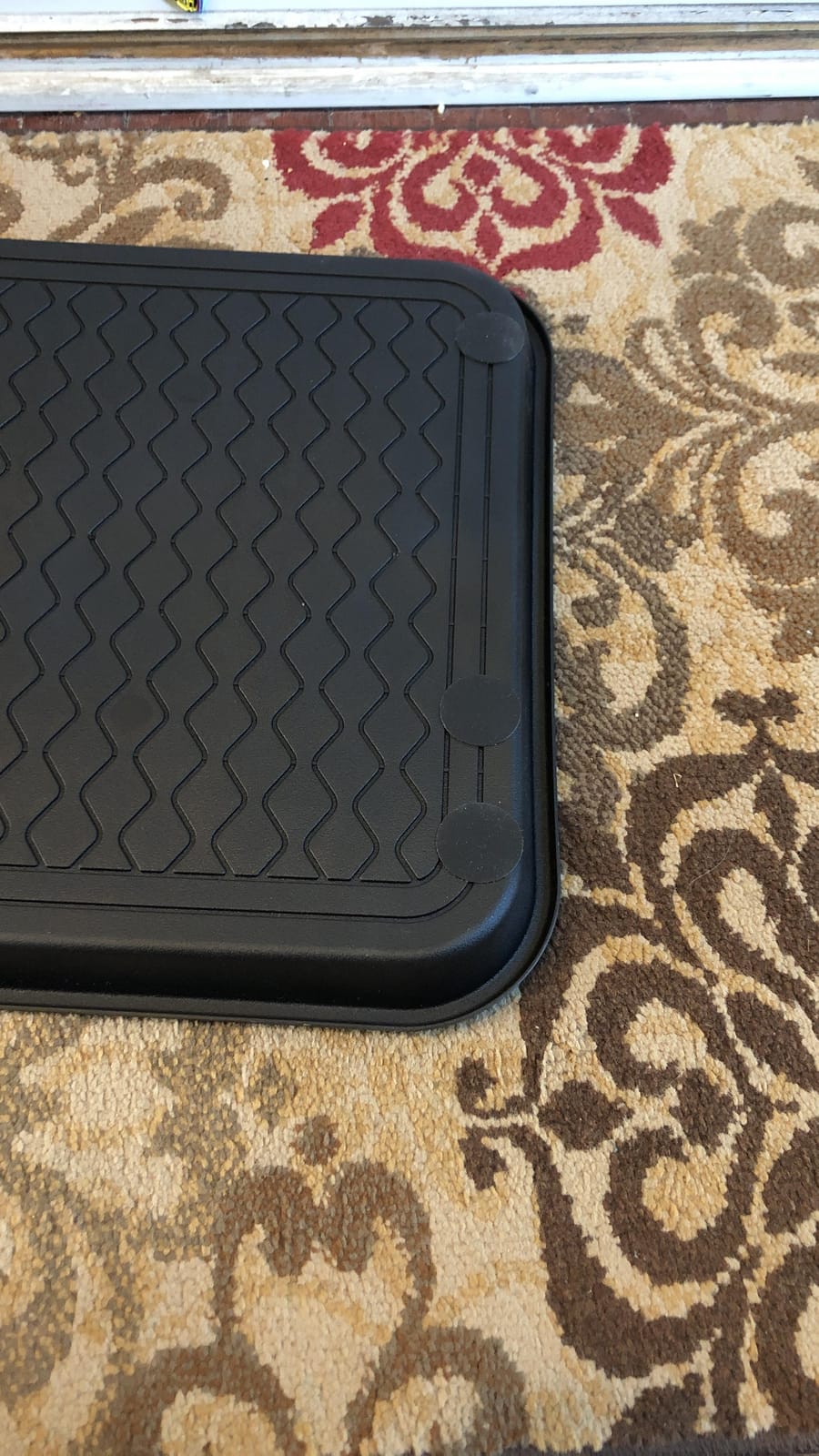 Ottomanson Multipurpose All Season Boot Tray Mat, Reusable Pee Pad For Dogs, 15