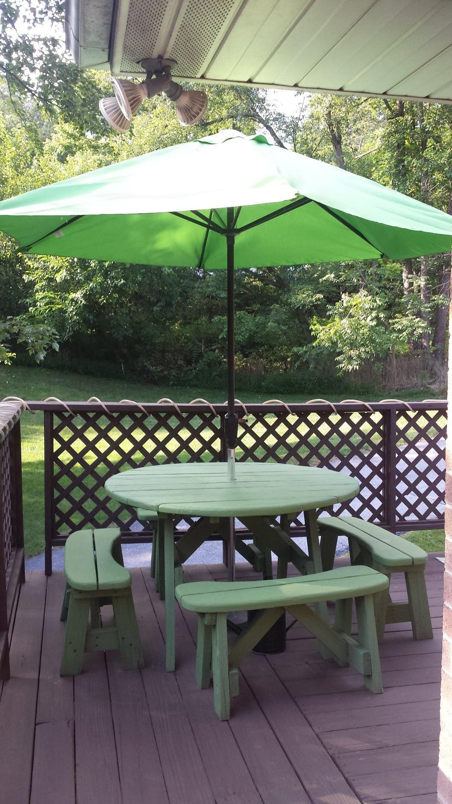 BELLRINO DECOR Replacement STRONG & THICK Umbrella Canopy for 9ft 6 Ribs (Canopy Only) (Light Coffee) customer photo 2