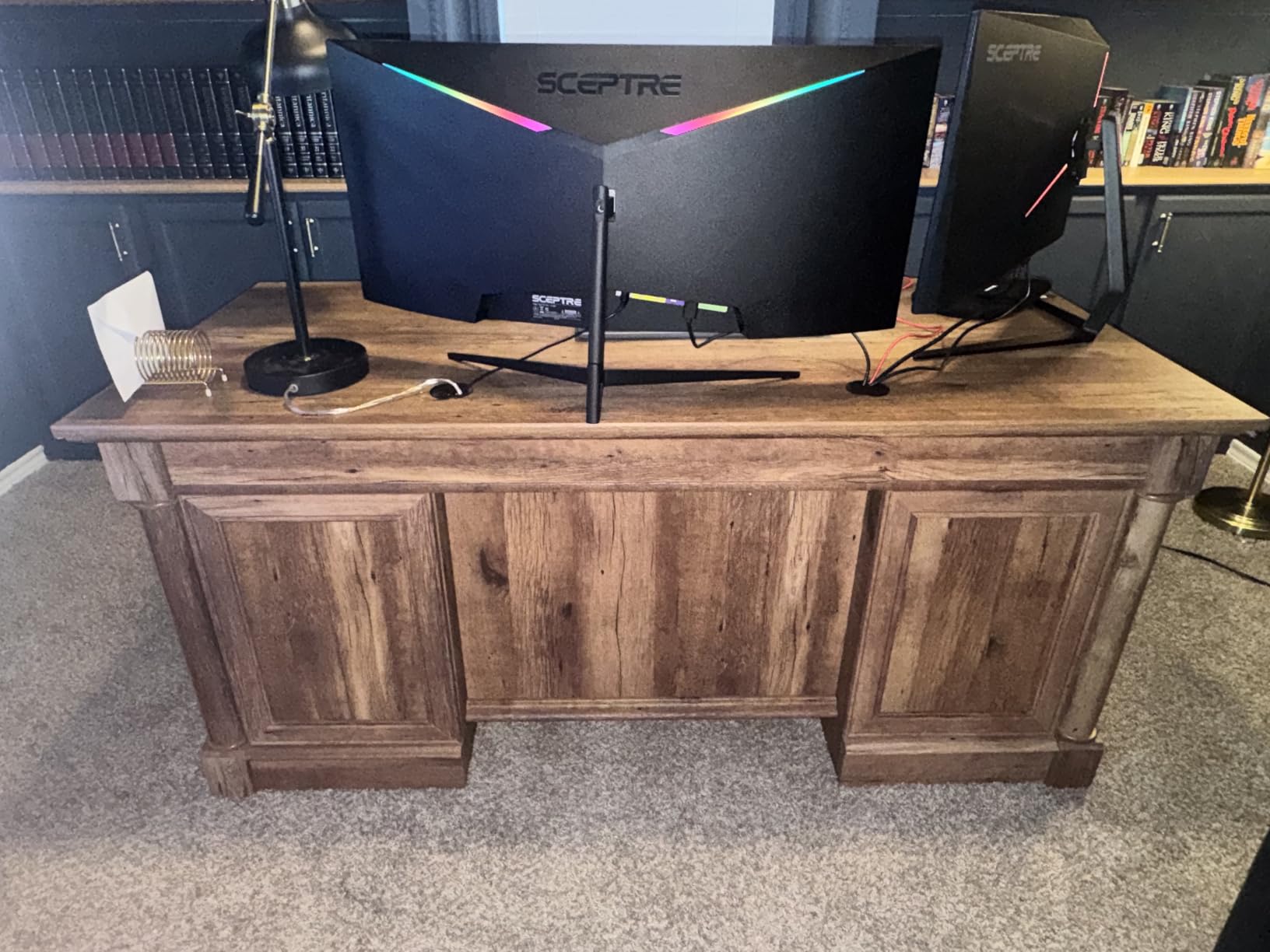 Sauder Palladia Executive Desk, 65.1