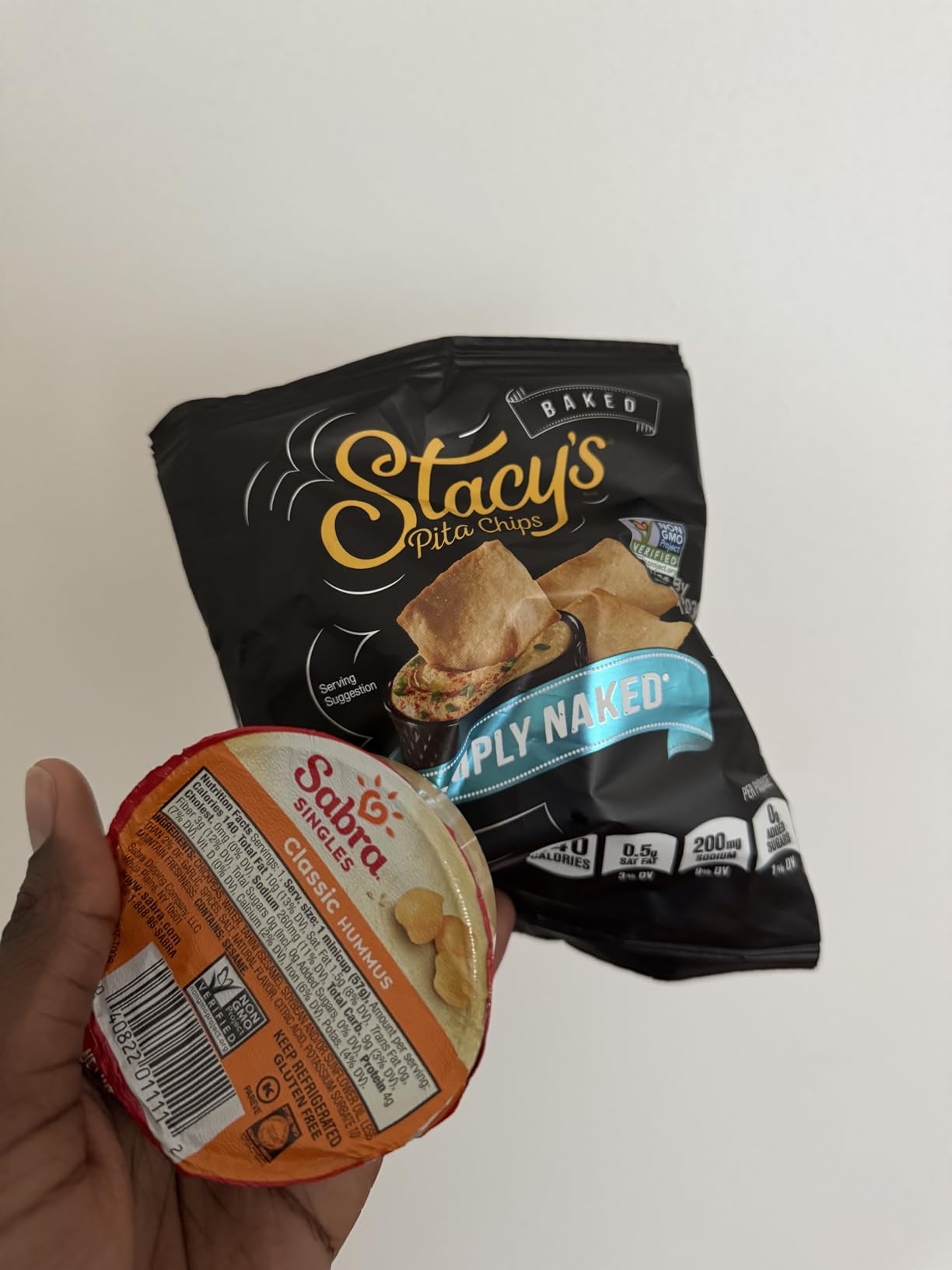 Sabra Singles Classic Hummus Dip - Snacks To Go - 2 Oz (6 Pack) customer photo 1