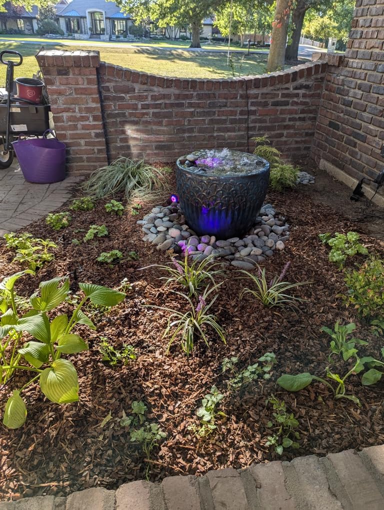 Aquascape AquaBasin 30 Fountain and Water Feature Basin for Landscape and Garden | 78223, Black, 27 Gallon customer photo 1