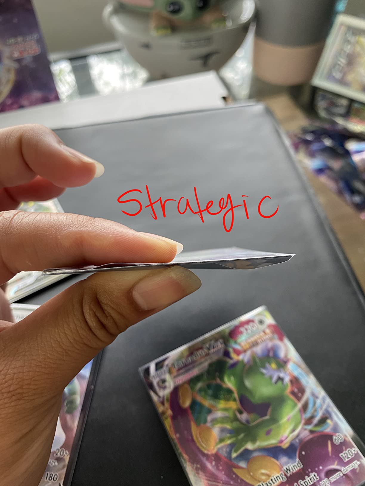 Dragon Shield Perfect Fit Inner Card Sleeves Standard Size (100 CT) - PVC-Free Polypropylene Double-Sleeve Protection Compatible with Pokemon, One Piece & Magic The Gathering - Clear customer photo 1