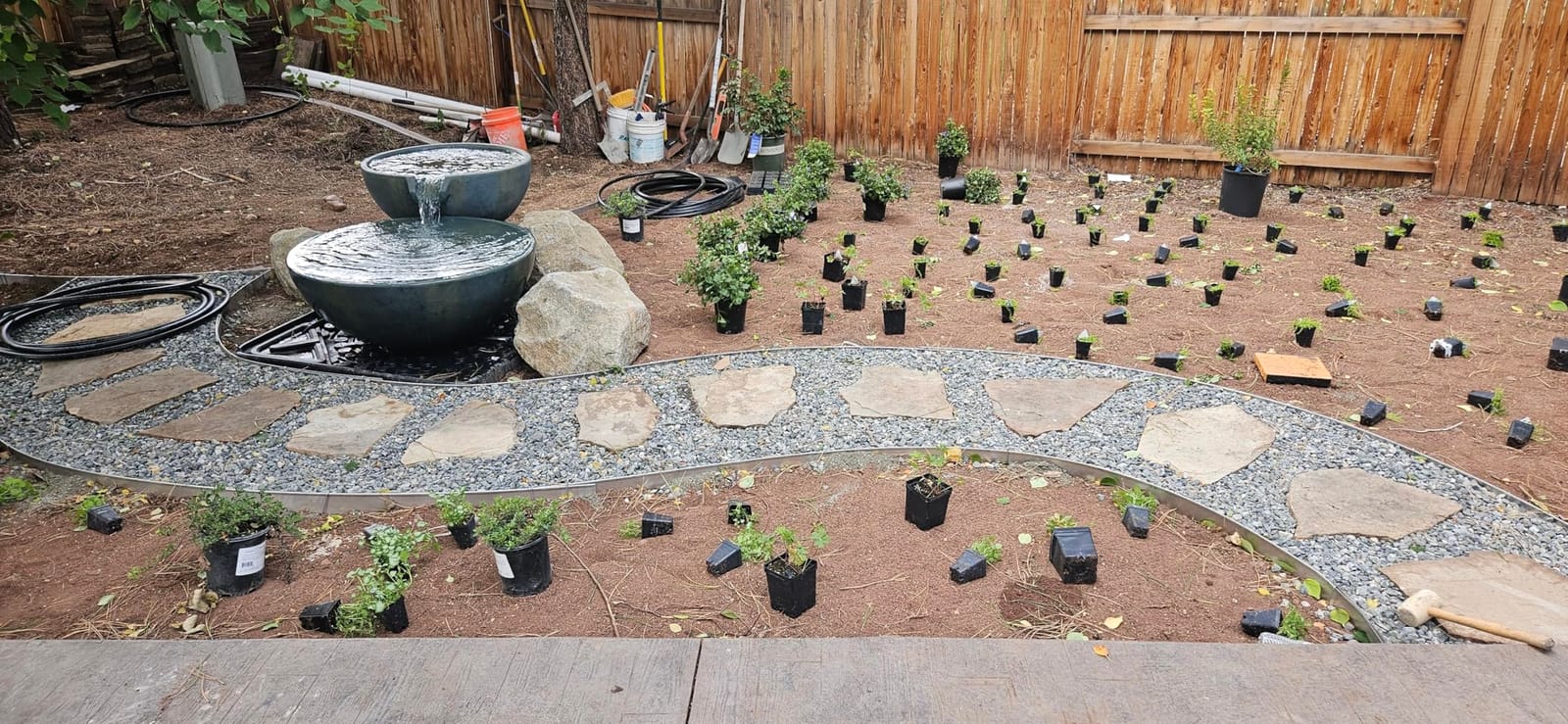 Aquascape Spillway Bowl and Basin Landscape and Garden Fountain Kit | 58087 customer photo 1