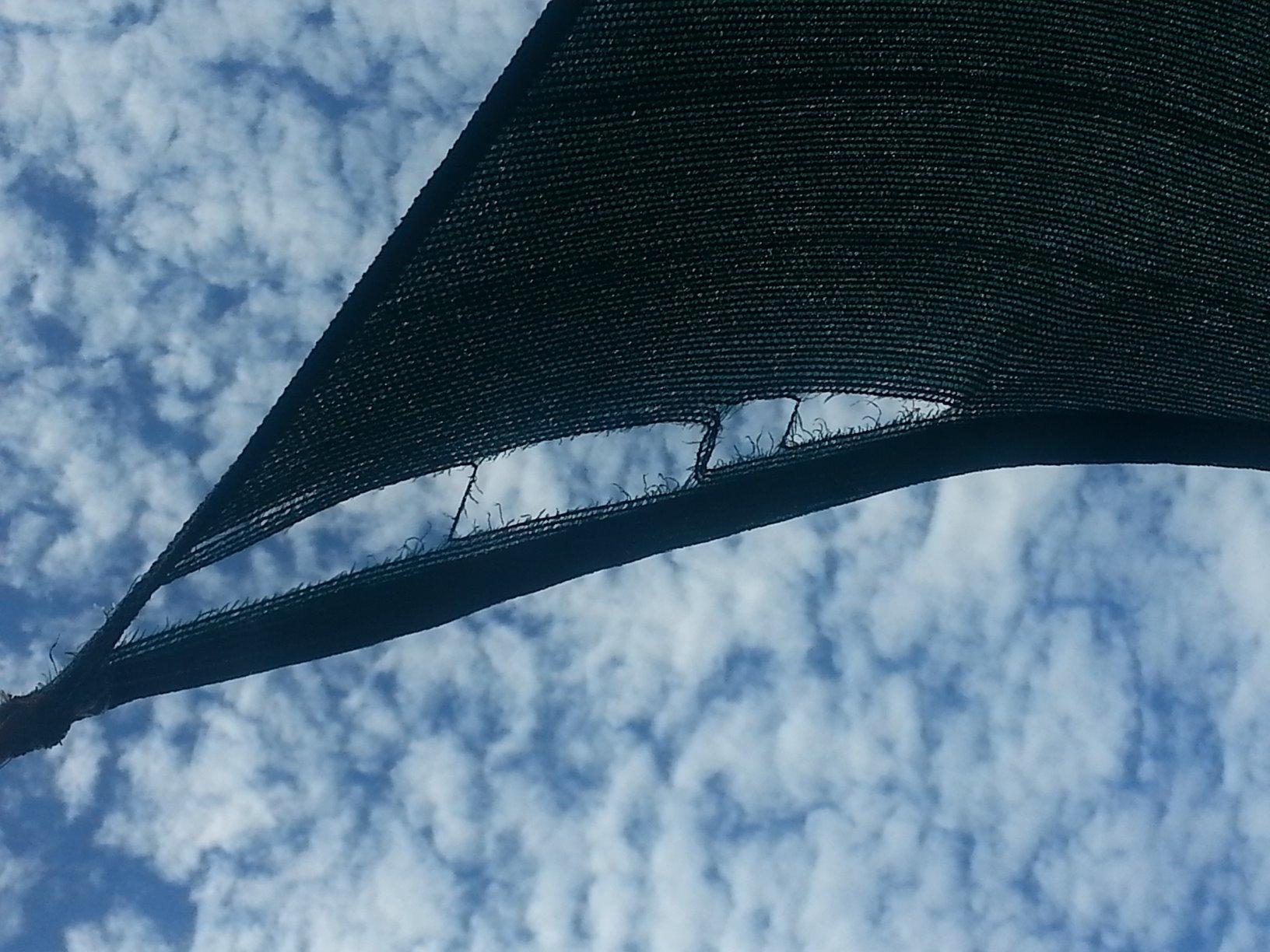 Windscreen4less 10' x 14' Sun Shade Sail Rectangle Outdoor Canopy Cover UV Block for Backyard Porch Pergola Deck customer photo 1