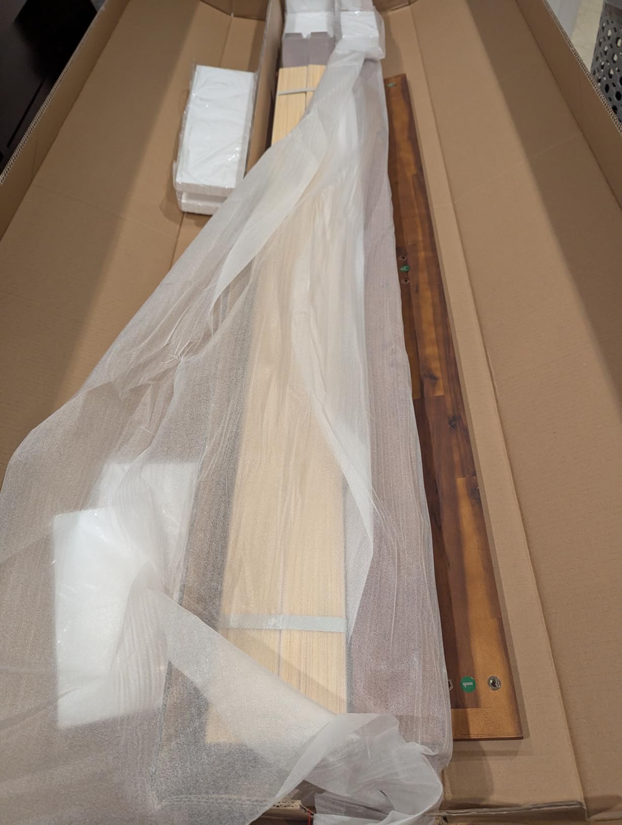 Moiz Wood Platform Bed Frame / Wood Slat Support / No Box Spring Needed / Easy Assembly, Natural, Twin customer photo 2
