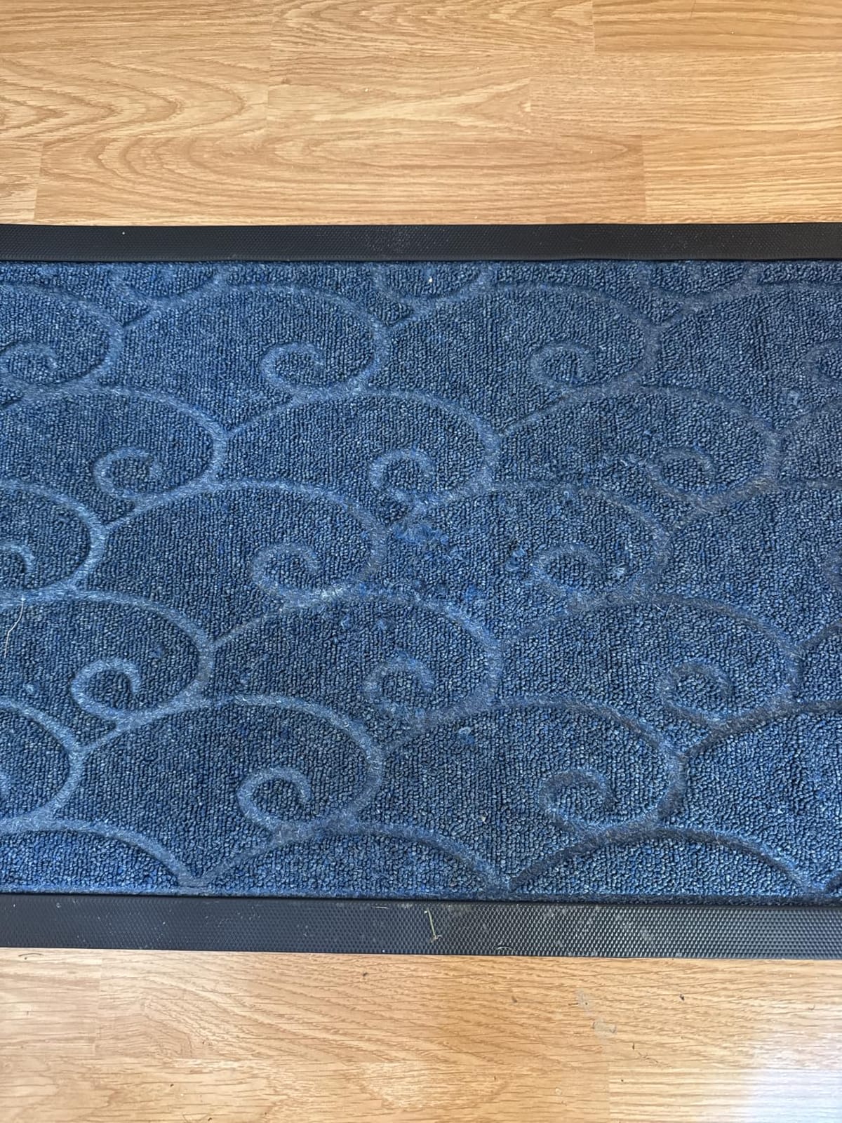 GORILLA GRIP WeatherMAX Door Mat, Indoor Outdoor Use, 29x17 Gray Diamond | 100% Waterproof Outdoor Doormat, US Designed, Stain and Fade Resistant, Low Profile Front Door Mat, Easy to Clean Welcome Mat customer photo 1