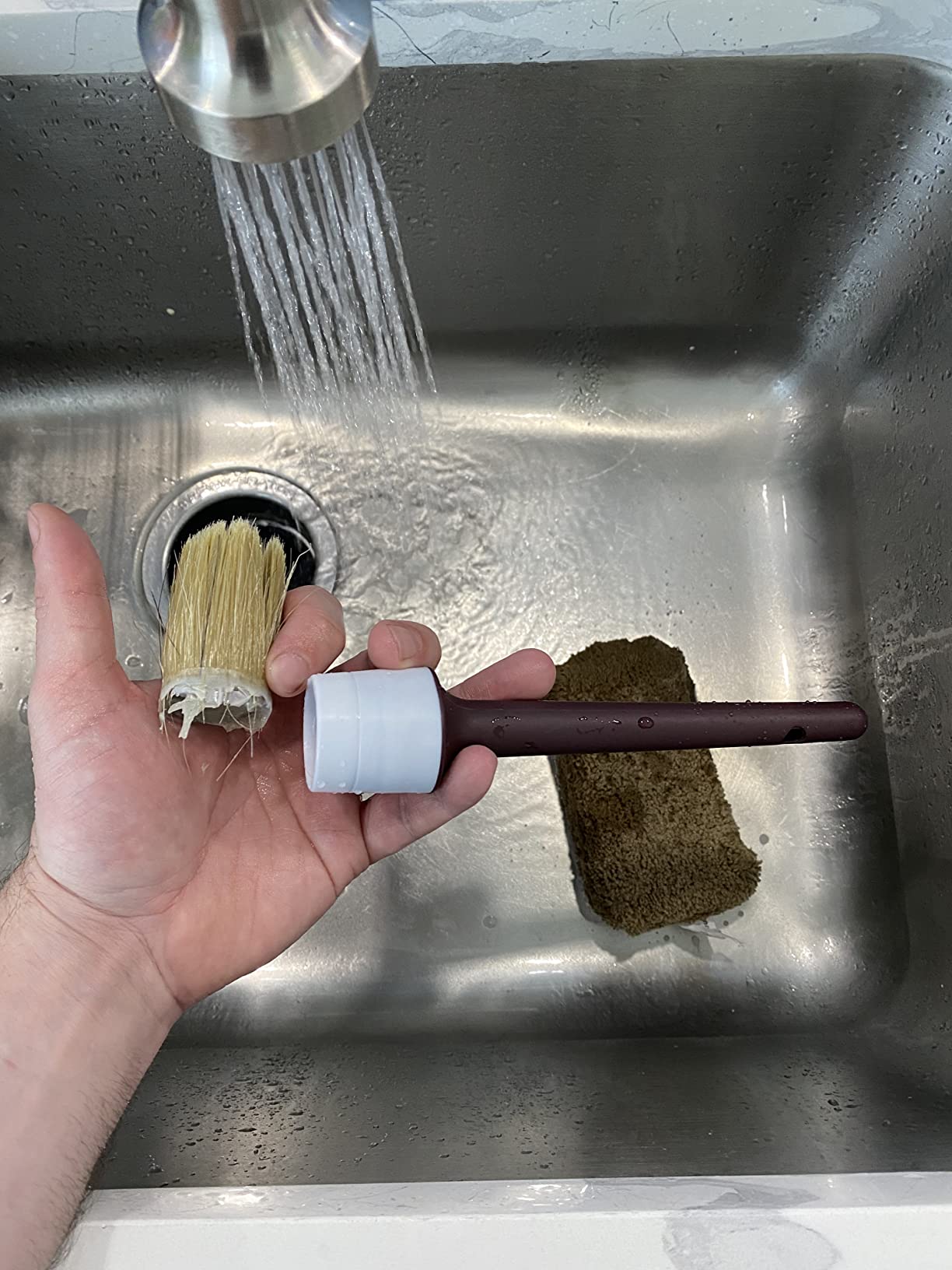 Car Detailing Brush Set 3-pc, Car Detailing Kit Interior by Detail Dudes | Boar Hair Car Detailing Supplies - Exterior & Interior Soft Bristle Cleaning Brushes - Auto Brushes for Wheels, Leather, Trim customer photo 2