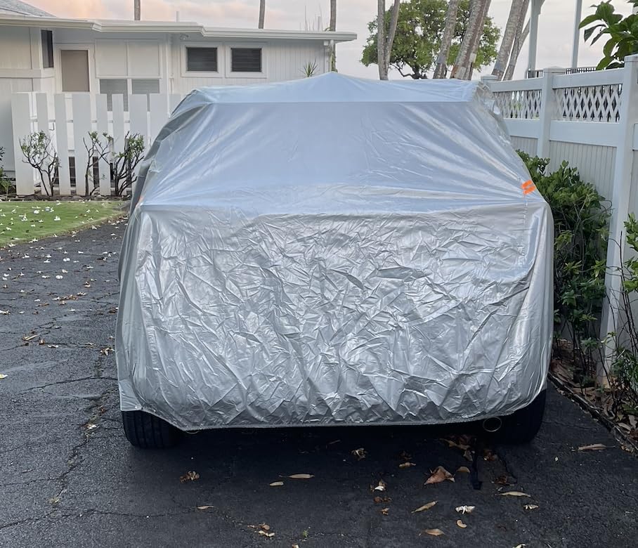 Kayme SUV Car Cover See Vehicle Size Chart for Accurate Fit, Size S4 customer photo 1