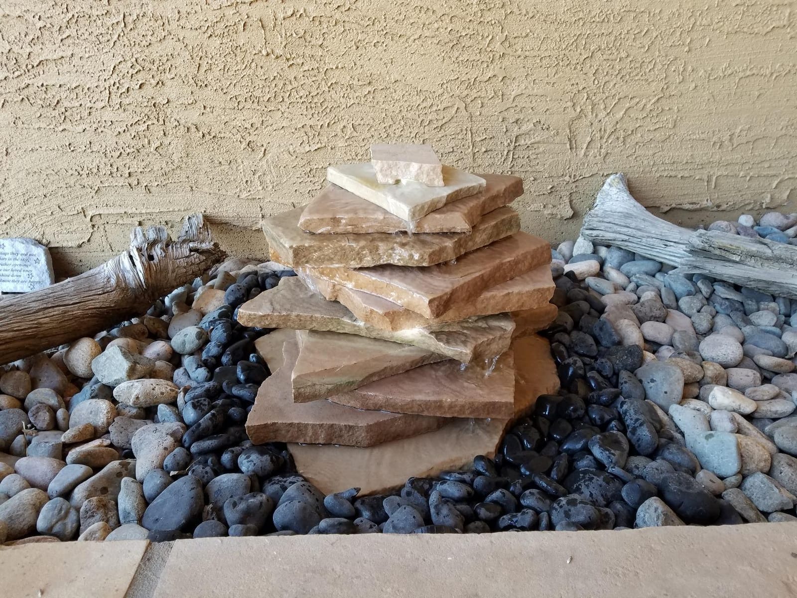 24x24 INCH Heavy Duty Fountain and Waterfall Basin Reservoir for DIY Water Features is Durable, Sturdy and Versatile, Has Pump Access Door, Will Not Rust customer photo 2
