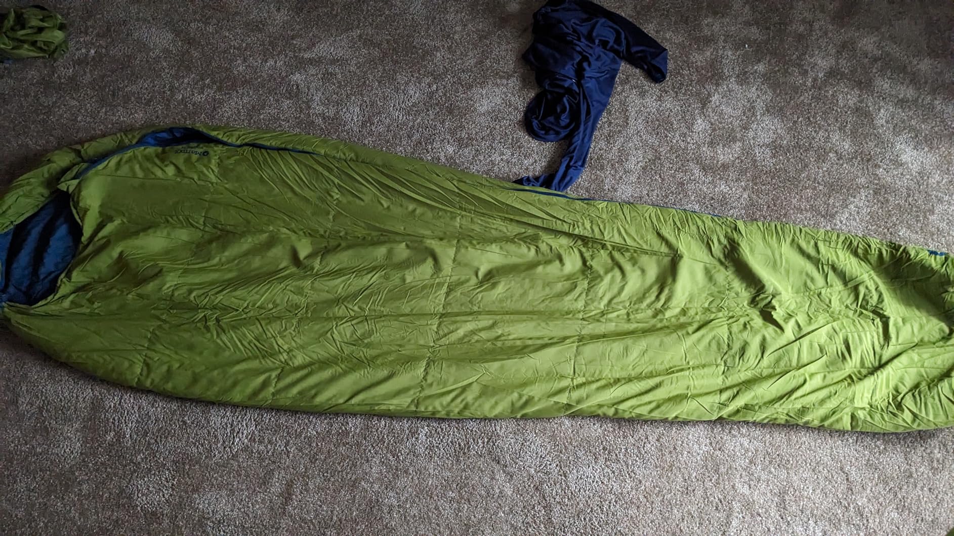 Marmot Voyager 45 or 55 Mummy Sleeping Bags, Synthetic Spirafil Insulation for Camping & Backpacking customer photo 2