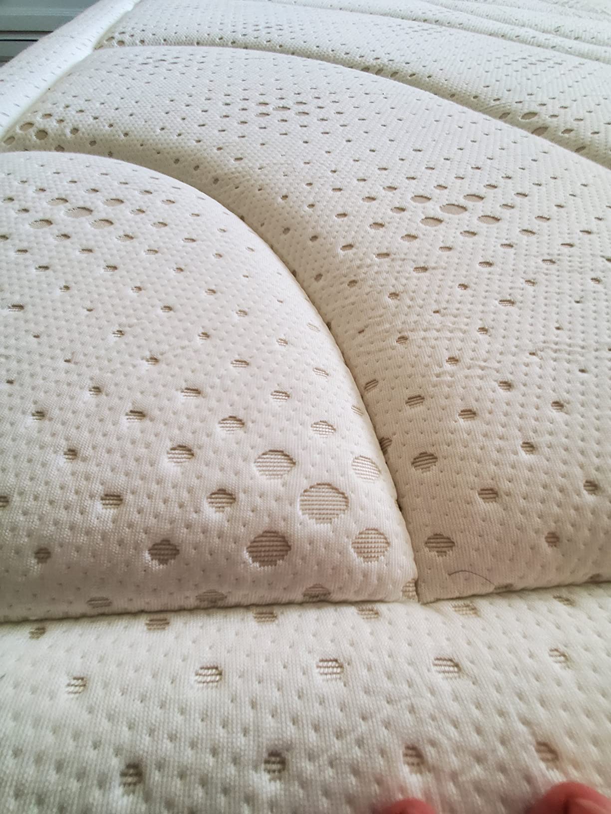 Suiforlun King Mattress, 14 Inch Medium Firm Hybrid Mattress | Bamboo Rayon Cooling Surface, Gel Memory Foam & 7-Zone Pocket Spring, Lumbar Support, Pressure Relief, Fiberglass Free customer photo 1