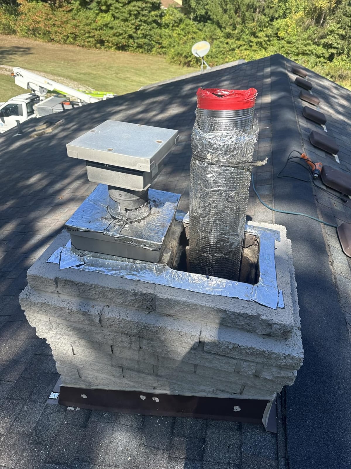 Rockford Chimney Supply Stainless Steel Flexible Chimney Liner Insert Kit, 6 Inch x 25 Feet with Blanket Insulation Kit customer photo 1