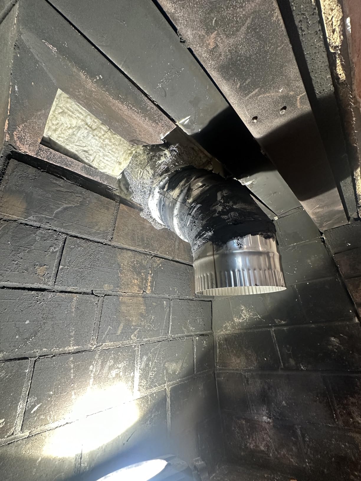 Rockford Chimney Supply Stainless Steel Flexible Chimney Liner Insert Kit, 6 Inch x 25 Feet with Blanket Insulation Kit customer photo 2