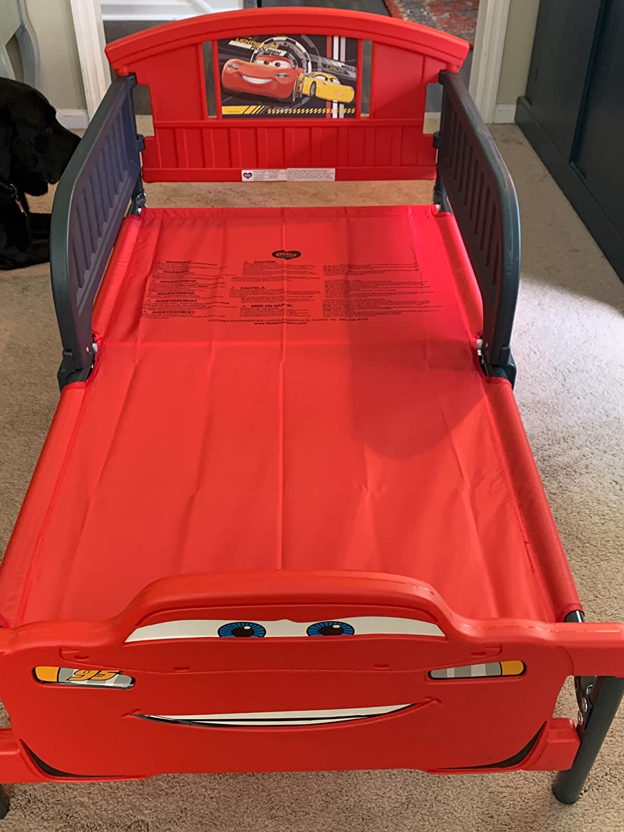 Delta Children 3D-Footboard Toddler Bed, Disney/Pixar Cars 3 customer photo 2