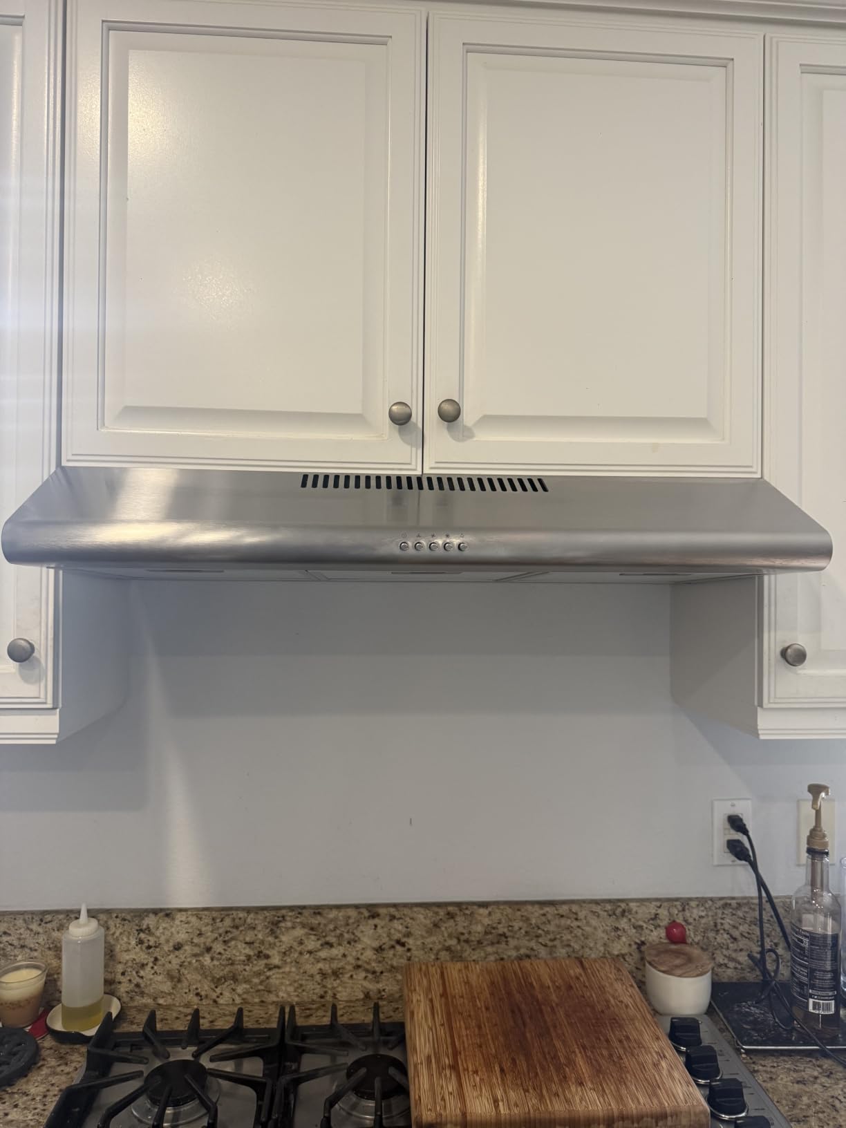 36 in. Delta Coll Ducted Under Cabinet Range Hood, Mesh Filters, Stainless | Cosmo COS-5MU36 Reusable Filters, LED Lighting, Push Button Controls, 3 Fan Speeds, Slim Profile, Top or Rear Venting customer photo 2