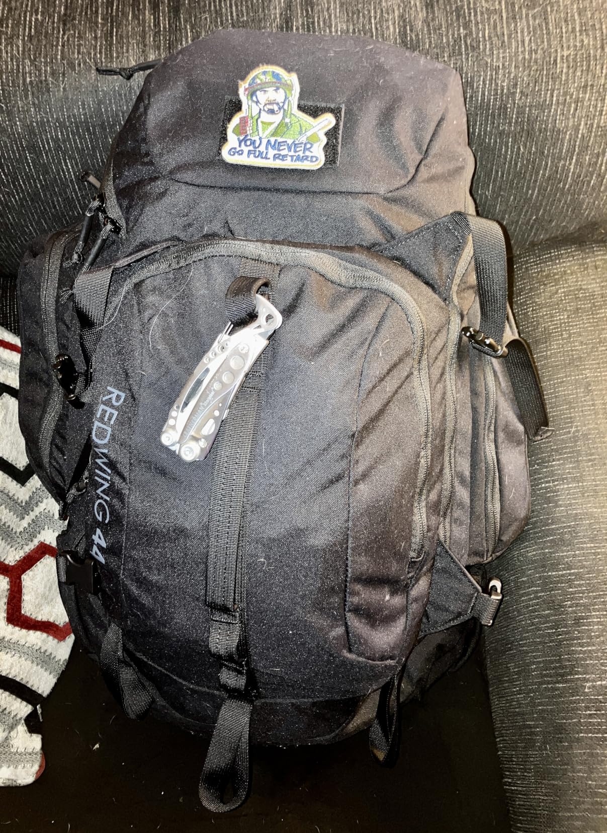 Kelty Redwing Tactical Backpack - Built to Military Specification Army Backpack, Durable & Strong, Built to Last, Aluminum Stays, Ideal for Military, Police, Outdoors Hiking or Bug Out Bag | Grey 44L customer photo 2