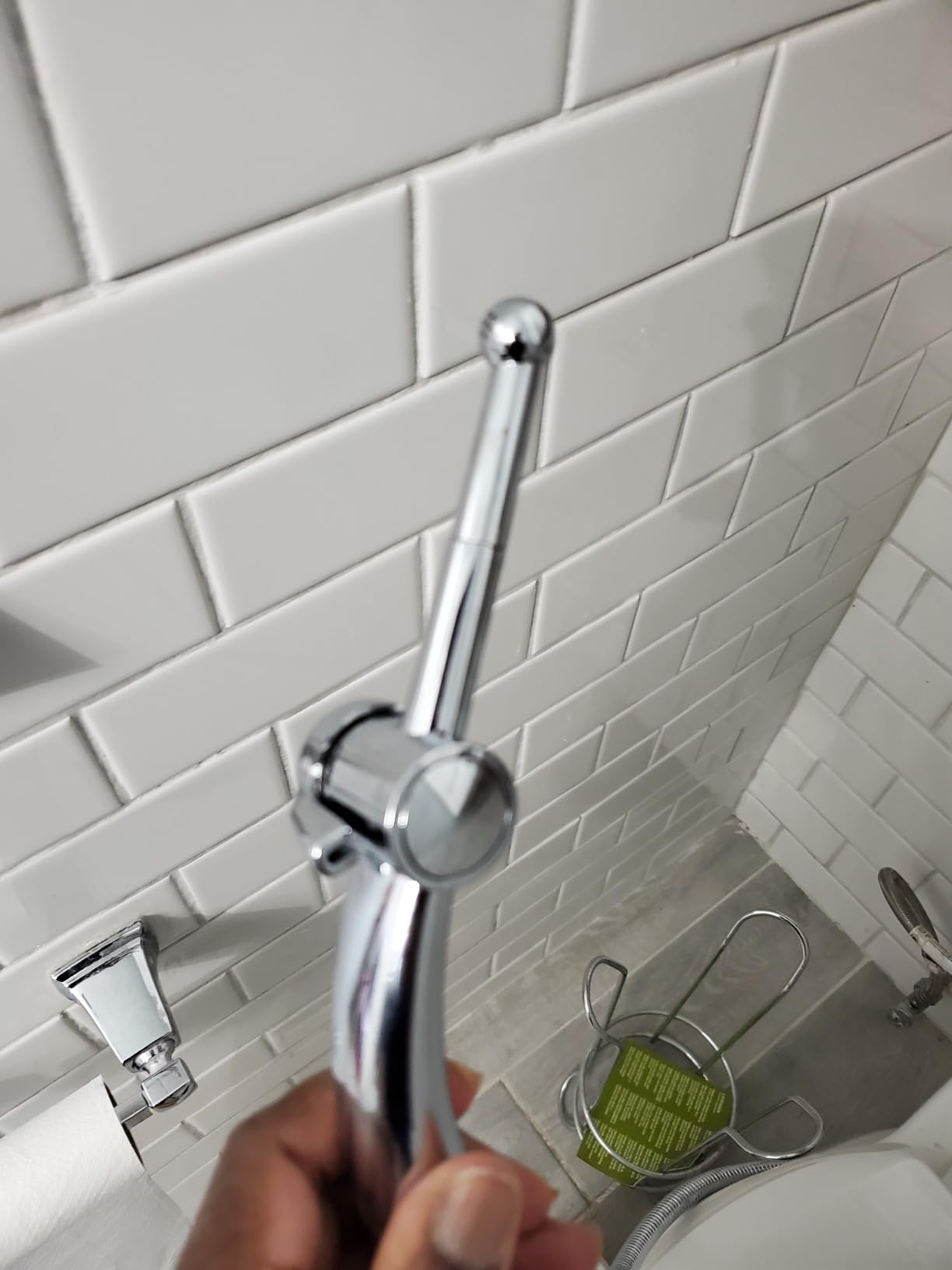 Brondell Hand Held Bidet Sprayer for Toilet: Brondell CleanSpa Advanced Bidet Attachment, Precision Pressure Control Jet Spray, Ergonomic Handheld Bidet for Toilet, Toilet Water Sprayer & Hose Set customer photo 1