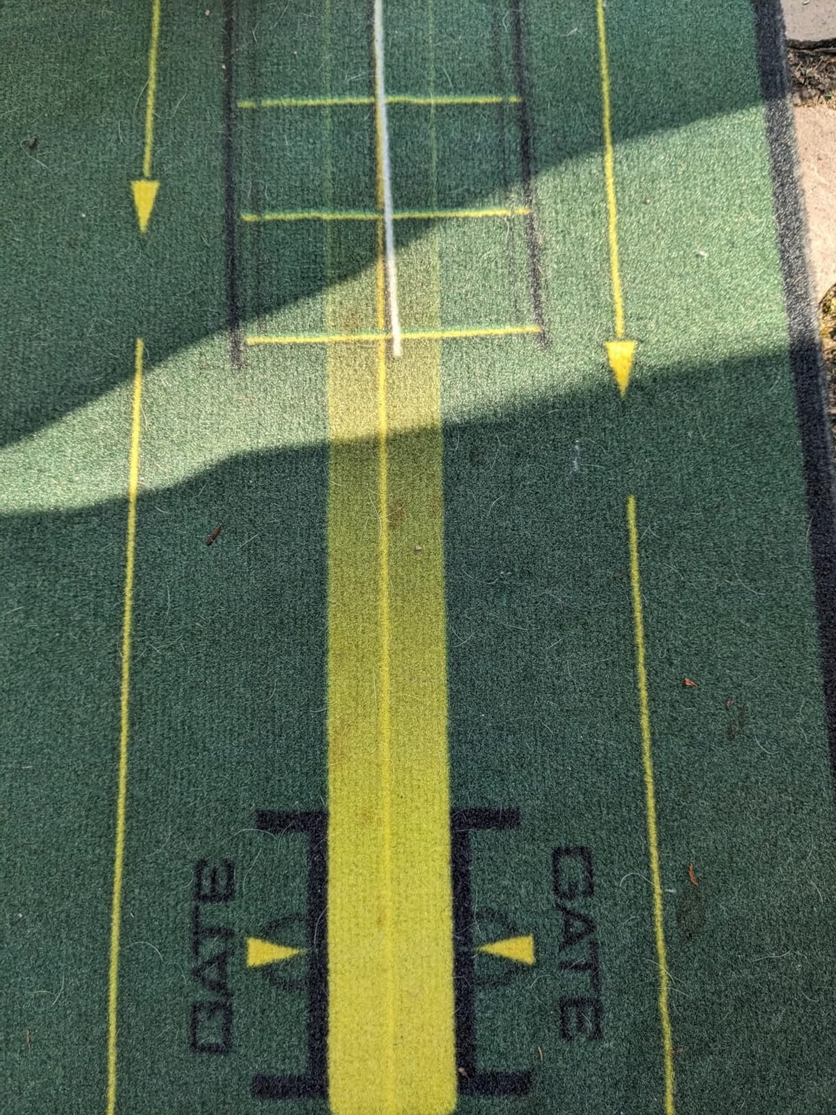 WELLPUTT - Golf Putting Training Mat - 10ft Start 2.0 customer photo 2