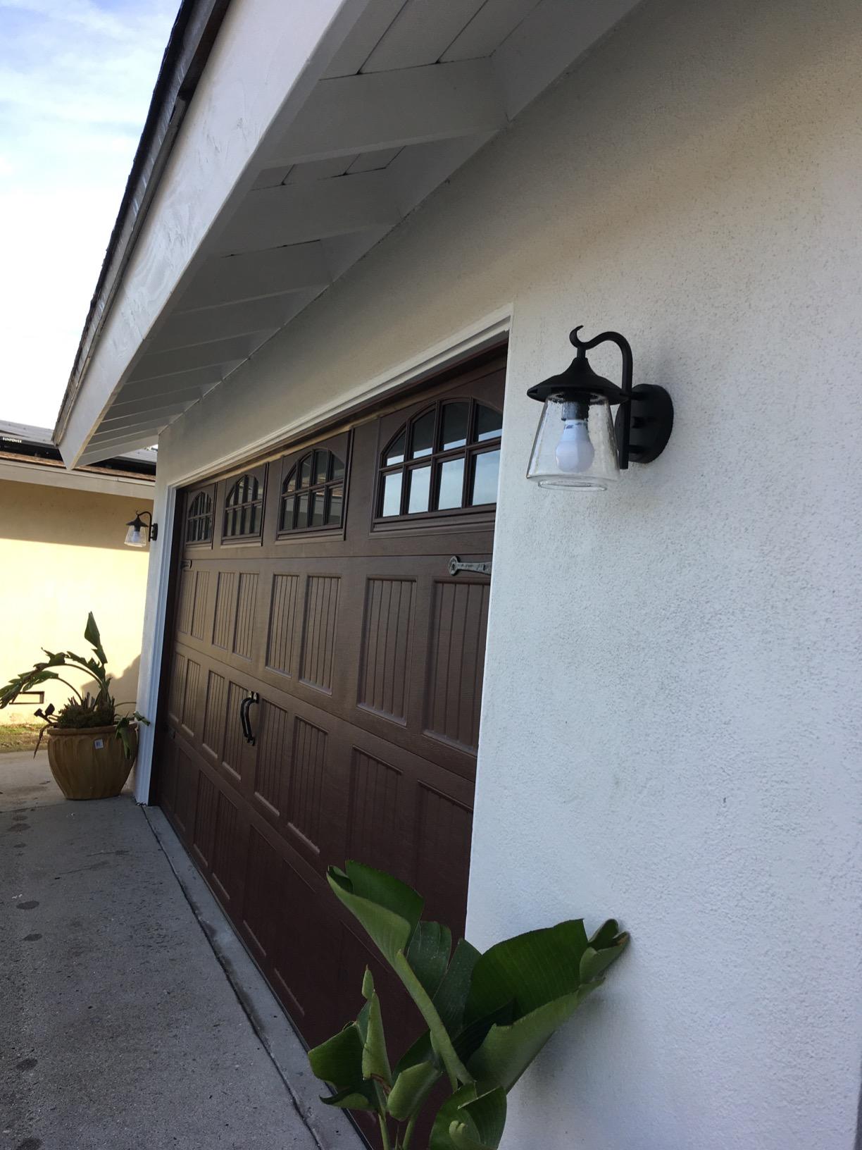 LOG BARN Outdoor Pendant Lights, Porch Fixture in Painted Black Metal with Clear Bubbled Glass Globe, Hanging Lantern Lamp for Gazebo, Entry, Yard customer photo 1