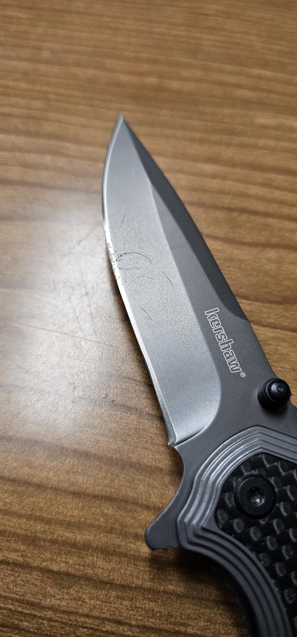 Kershaw Fringe Pocket Knife, 3in Stainless Steel Blade, Assisted Opening, Everyday Carry customer photo 2