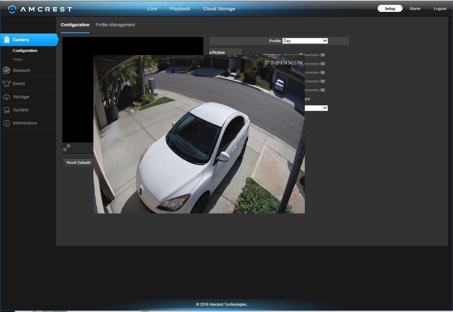 UltraHD 4K (8MP) Outdoor Bullet Security IP POE Camera, 98ft NightVision, 2.8mm Lens, IP67 Weatherproof, 256GB MicroSD Recording, Black (IP8M-2496EB-V2) customer photo 1