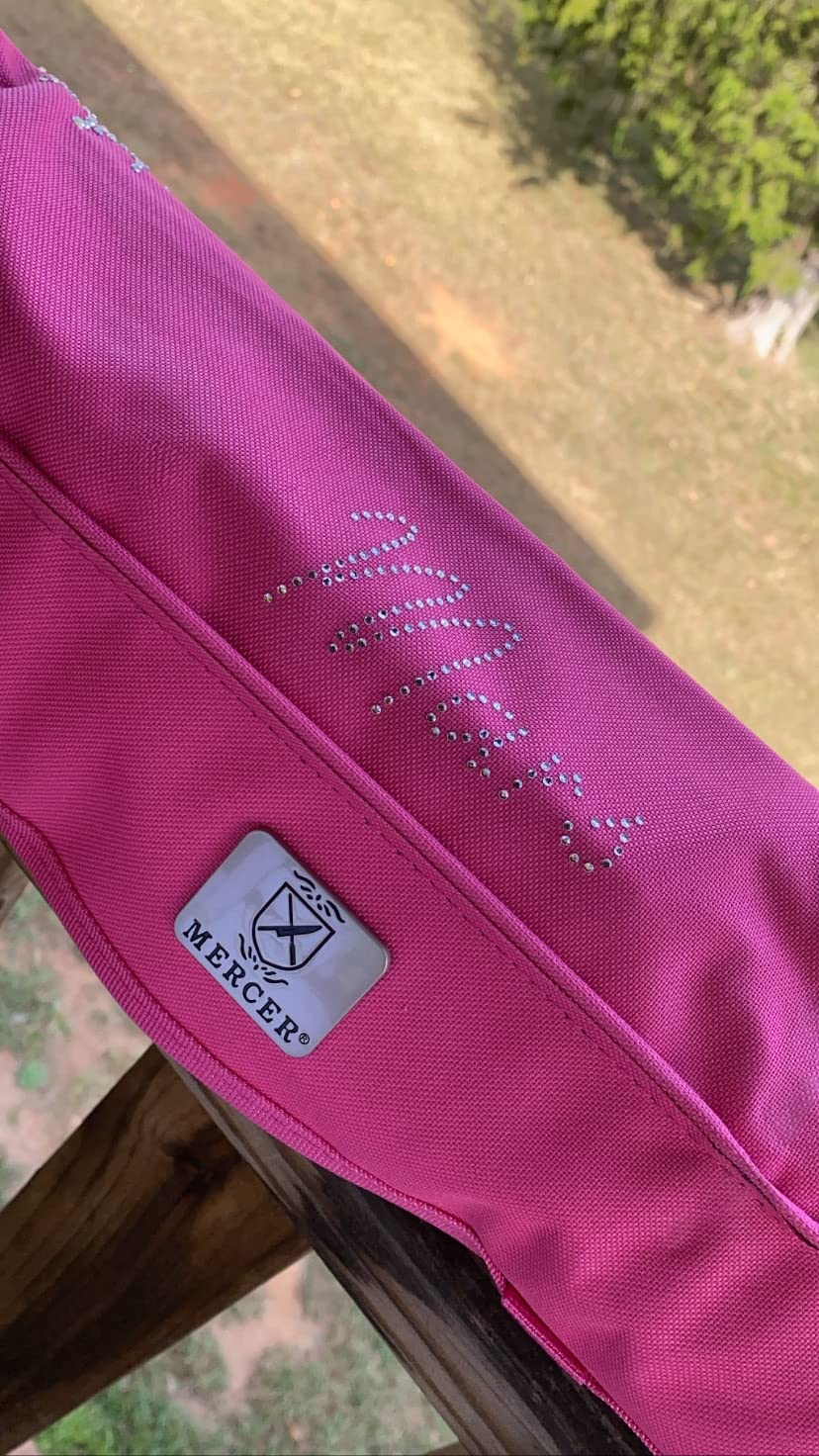 Mercer Culinary 7-Pocket Knife Roll Storage Bag, Pink customer photo 1