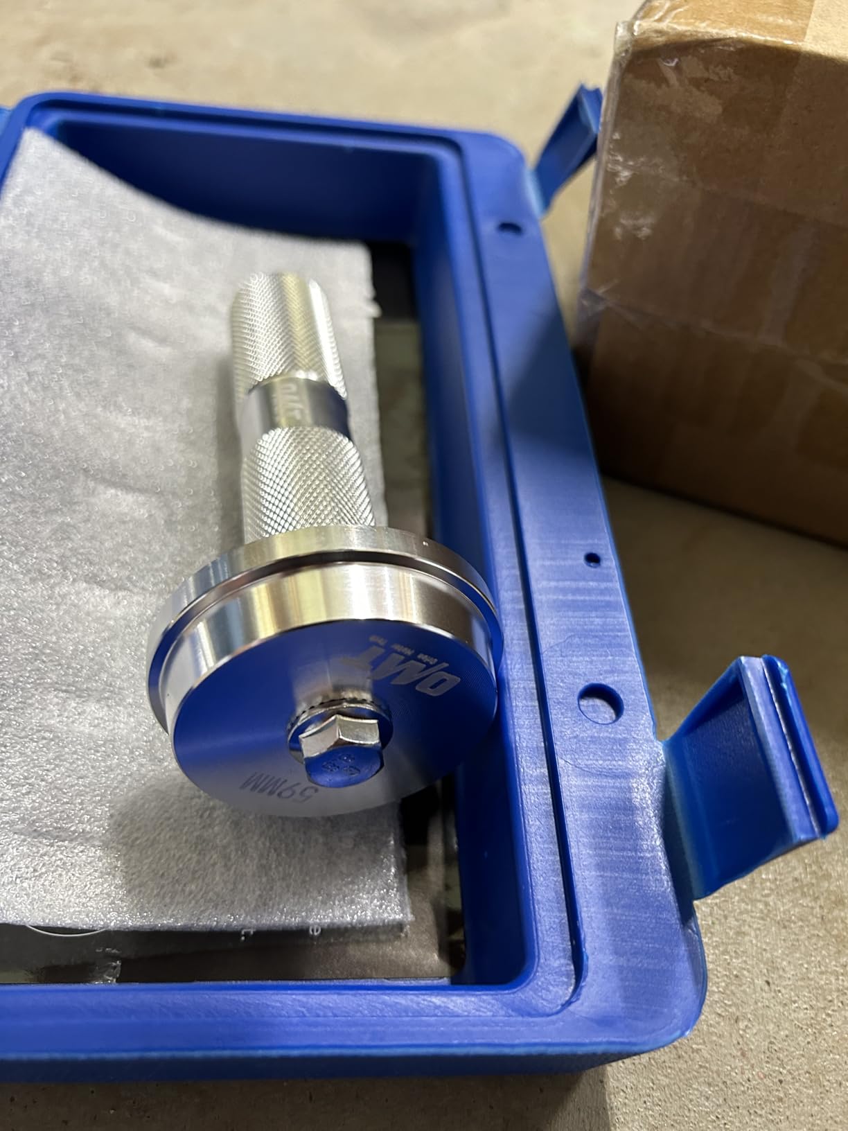 OMT Bearing Press Kit, 10pc Bearing Race and Seal Driver Set | Seal Installer Bearing Driver Kit for Bearing Installation with Seal Driver and 9 Bearing Adapters, Silver customer photo 2