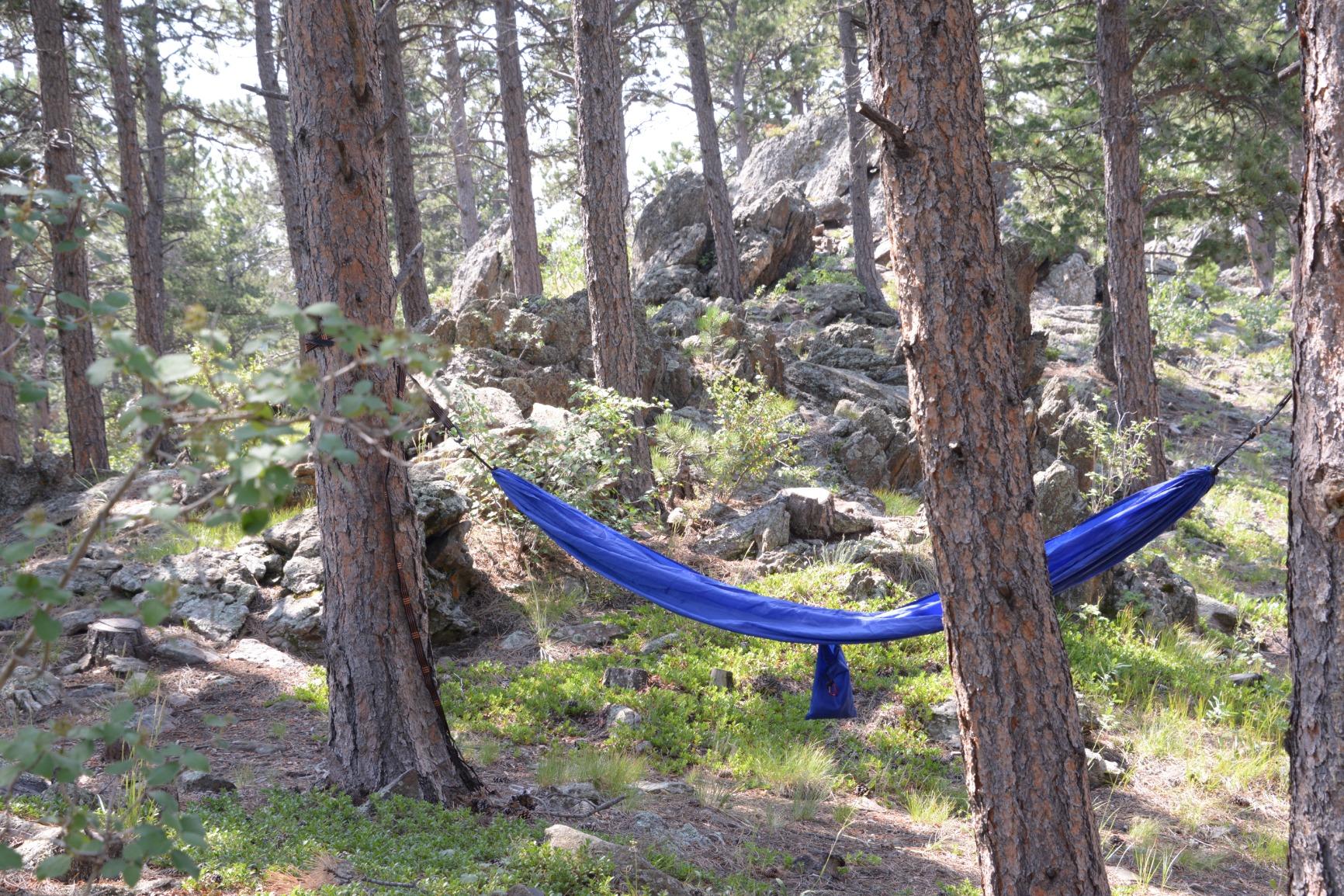 Grand Trunk Ultralight Camping Hammock - Lightweight and Portable Travel Hammock for Camping, Hiking, Backpacking, Beach, and Other Travel, Green customer photo 1