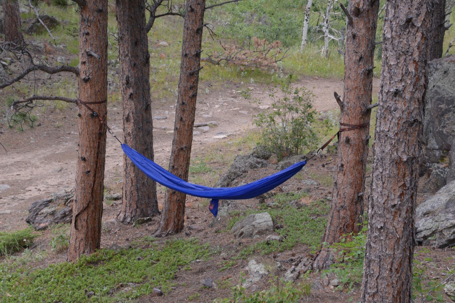 Grand Trunk Ultralight Camping Hammock - Lightweight and Portable Travel Hammock for Camping, Hiking, Backpacking, Beach, and Other Travel, Green customer photo 2