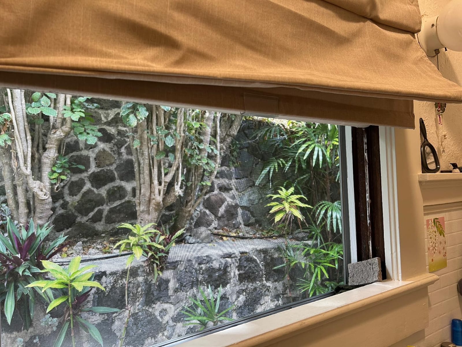 Chicology Cordless Roman Window Shade, Belgian Flax, 27