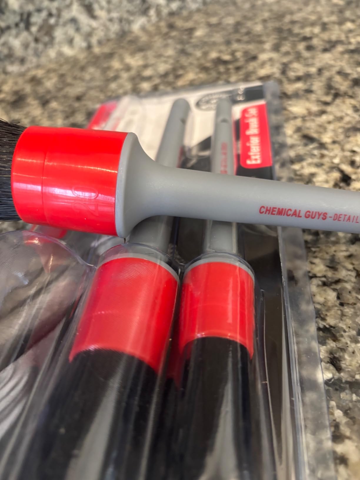 Chemical Guys, All in the Details Interior Detailing Brush Set, 3-Piece | Three soft, durable brushes reach vents, consoles, buttons and trim to lift dust and grime from tight spots customer photo 2