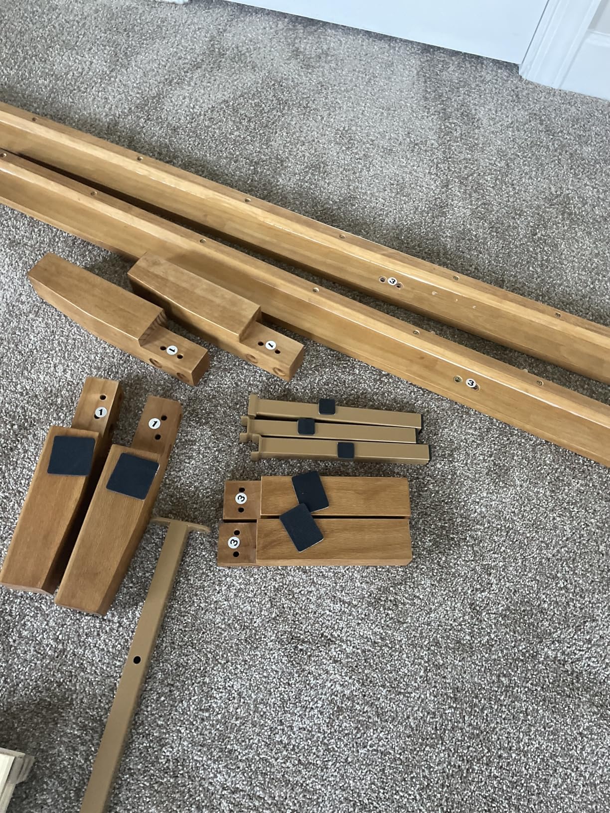 Naturalista Classic - 12 Inch Solid Wood Platform Bed with Wooden Slats, No Box Spring Needed, Easy Assembly, Queen, Pine customer photo 2