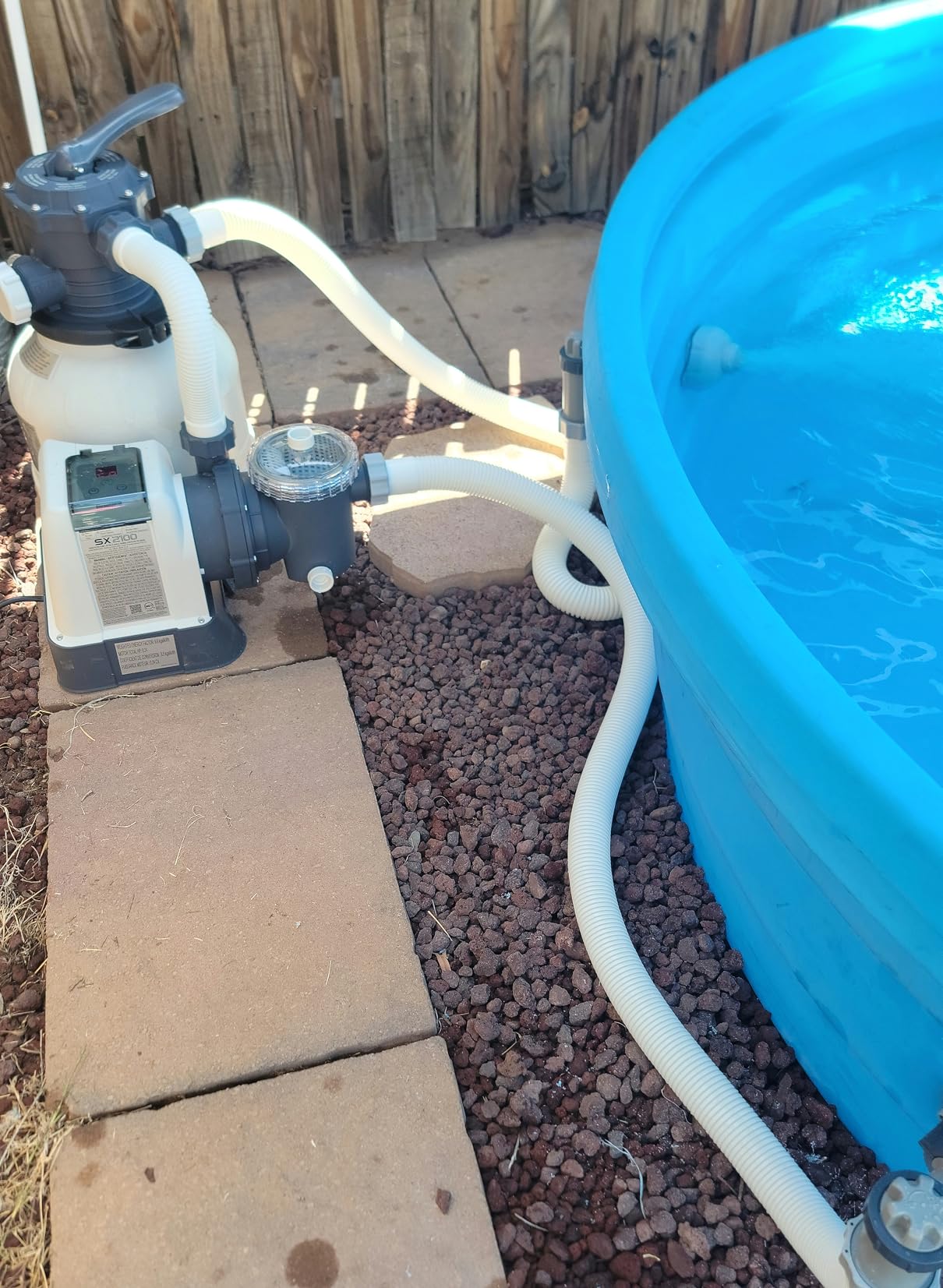 INTEX Krystal Clear 2,100 GPH Sand Filter Pump for Above Ground Pools | 26645EG - 12