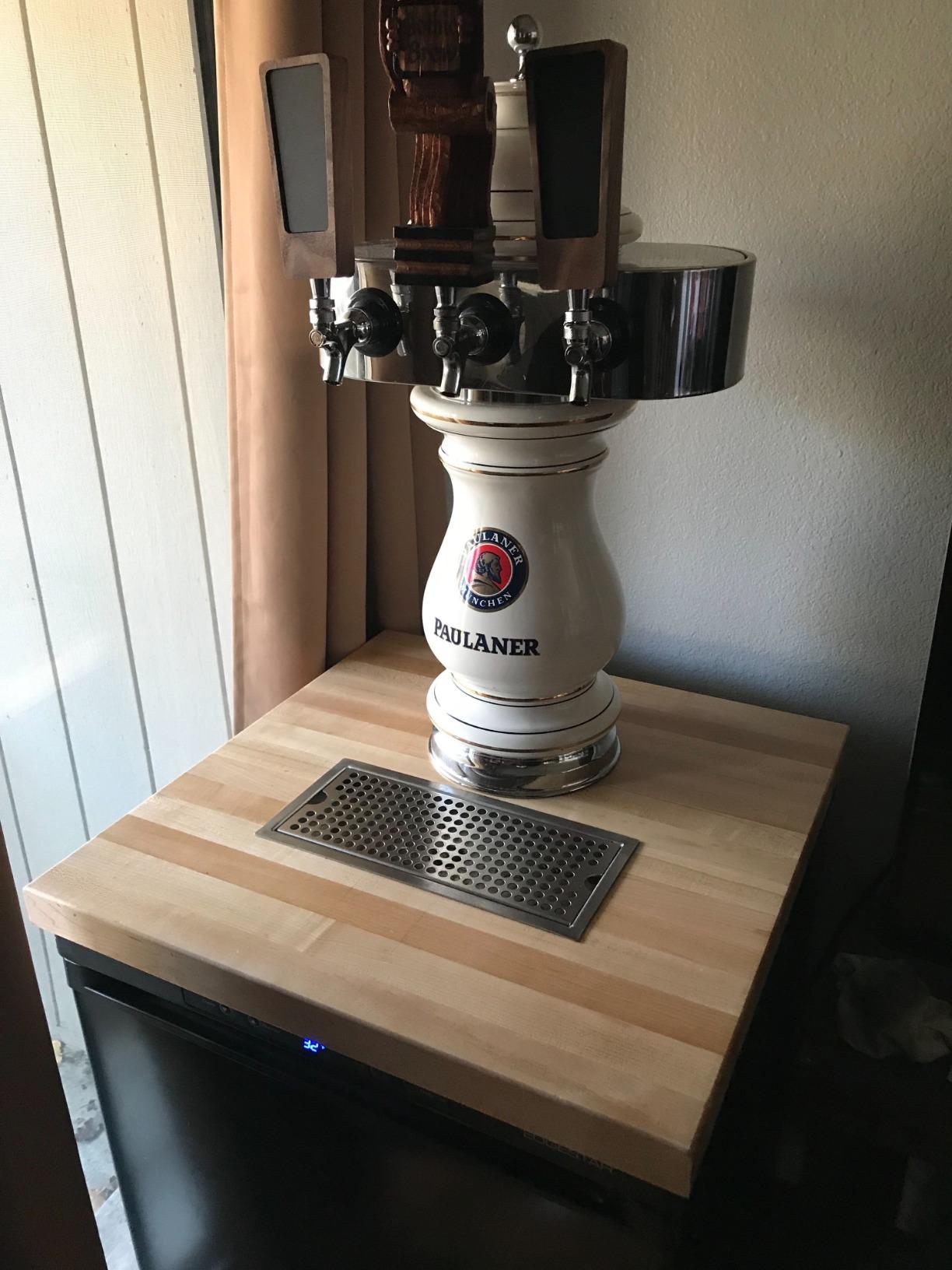 EdgeStar BR3002 24 Inch Wide Kegerator Conversion Refrigerator for Full Size Kegs with Deep Chill Mode - Black customer photo 2