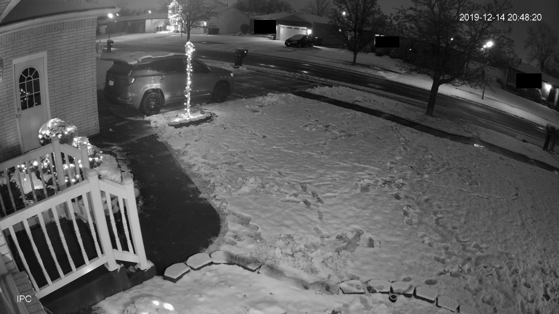 Dual-Lens 4K (8MP) Outdoor Security POE Camera, 2 x 4MP Lenses PoE AI Turret IP Camera, 131ft Night Color, Human/Vehicle Detection, Panoramic 180° FOV, 2 x 4MP@25fps IP8M-FCT2999EW-AI (White) customer photo 1