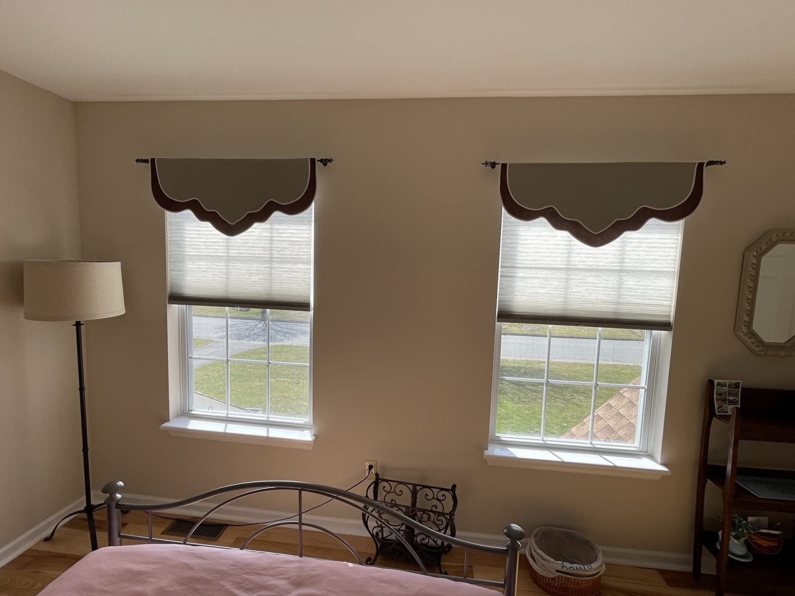 Multi-Style Cornice-Valance Kit | Scalloped, Arched, & Straight Rod-Pocket Styles | Fits All Window Sizes | Reusable No-Sew Fabric-Shaping Forms customer photo 2