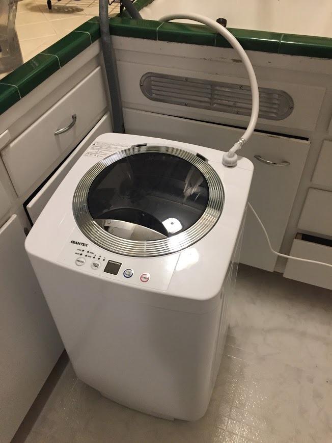 Giantex Portable Washing Machine, Full Automatic Washer and Dryer Combo, with Built-in Pump Drain 8 LBS Capacity Compact Laundry Washer Spin Dryer for Apartment RV Dorm customer photo 1