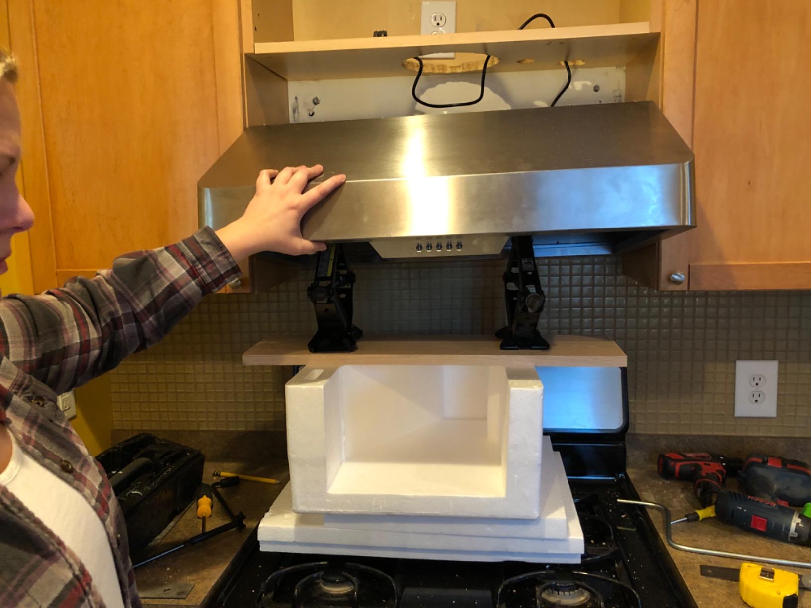 30 in. Haven Coll 500 CFM Ducted Under Cabinet Range Hood, LED, Stainless | Cosmo COS-QB75 Push Button Controls, Dual Motor, Permanent Dishwasher-Safe Baffle Filters, 3 Fan Speeds customer photo 1