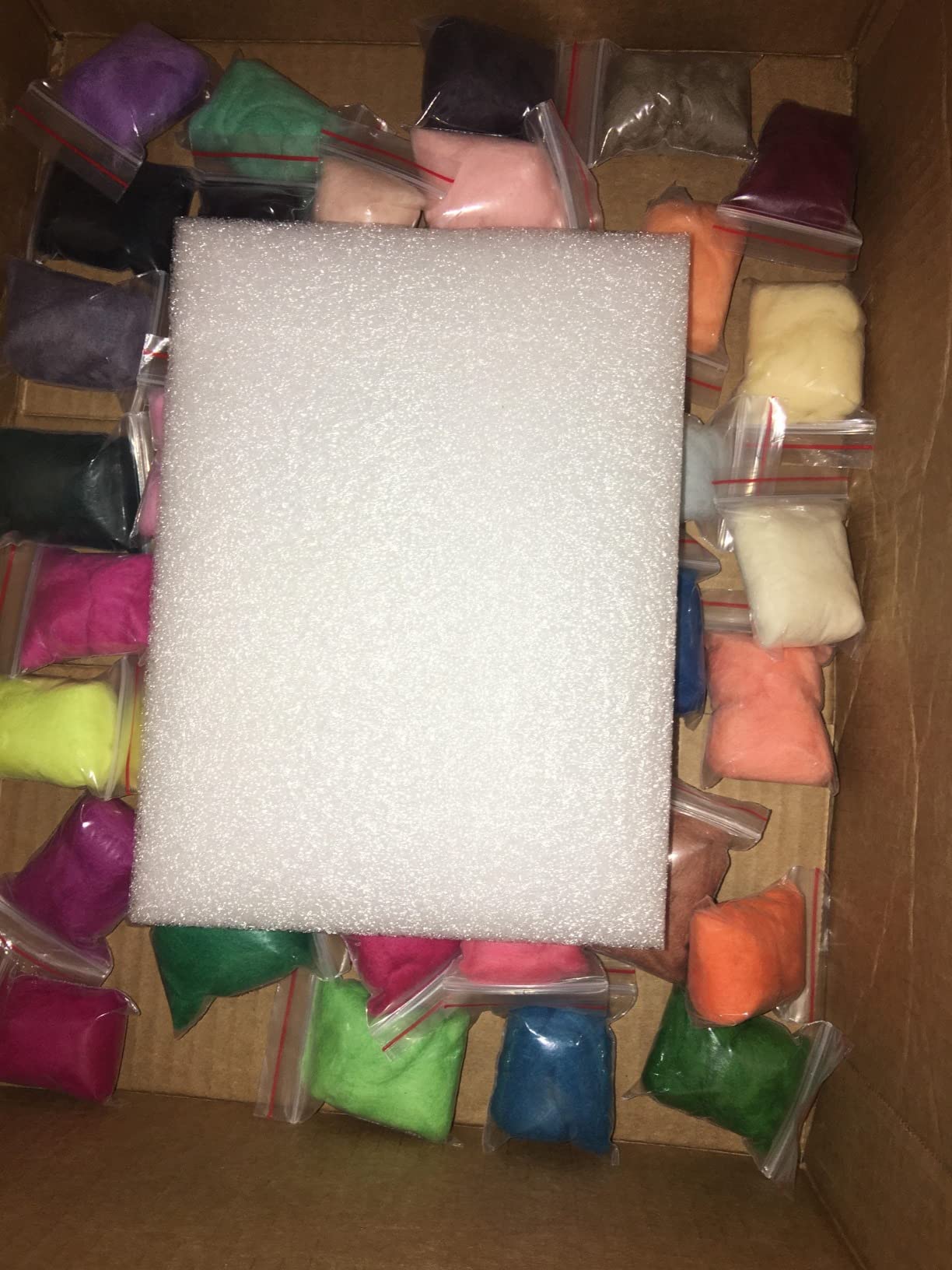 Mayboos Needle Felting Starter Kit, Wool Roving 40 Colors Set | 3g per Color, Felting Kits for Beginners Adult, with Instruction Included for Felted Animal Needle Felting Supplies customer photo 2