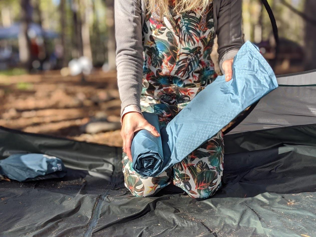 Static V Luxe SL, Sleeping Pad, Extra Wide, Best Comfort for Car Camping, Travel, and Backpacking customer photo 1