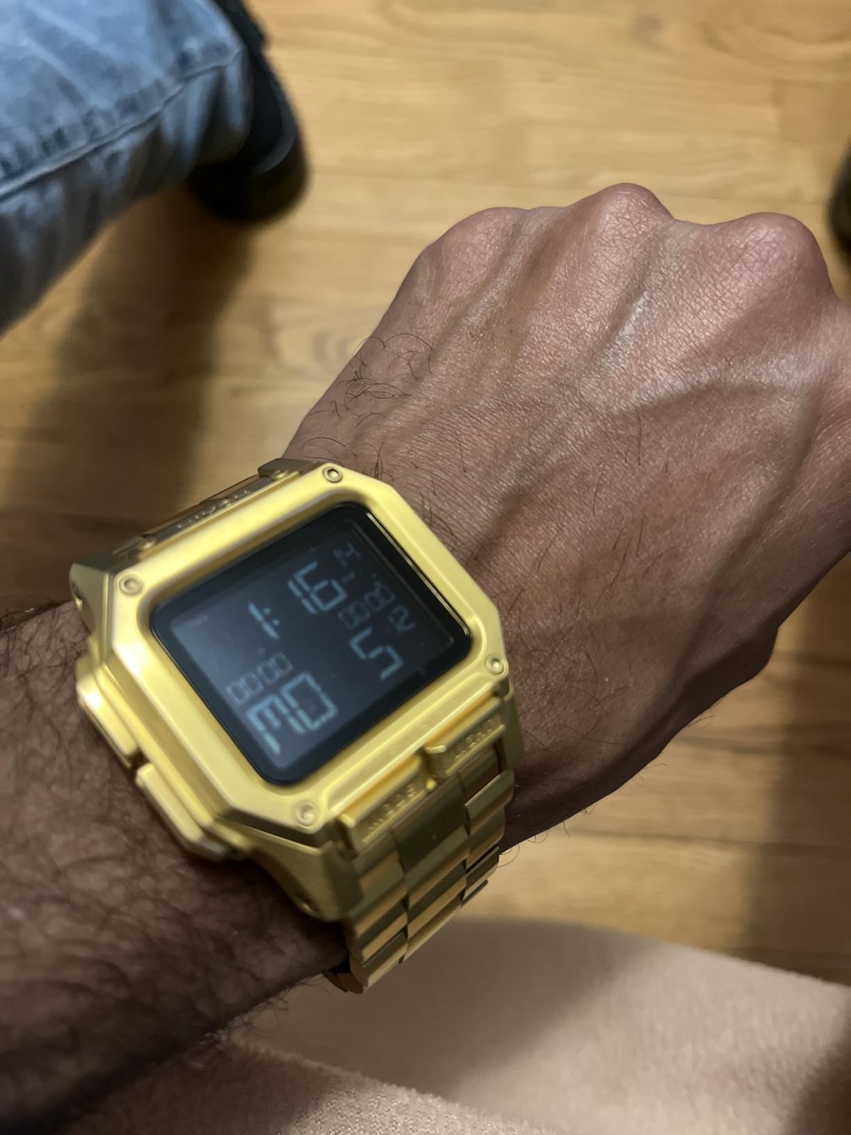 NIXON Regulus SS A1268-100m Water Resistant Men's Digital Sport Watch | (46mm Watch Face, 29mm-24mm Stainless Steel Band) customer photo 1