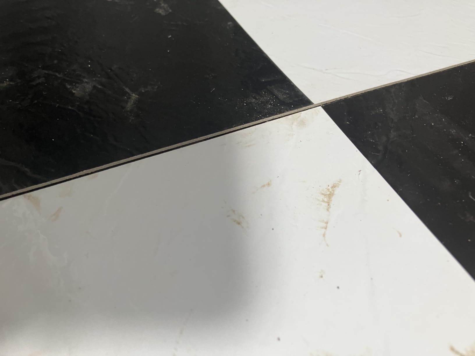 Nexus Self Adhesive 12-Inch Vinyl Floor Tiles, 20 Tiles, 12 x 12 in | Decorative Tile Format: Dimensional Tile Texture Adds Coordinated Finish Detail customer photo 2